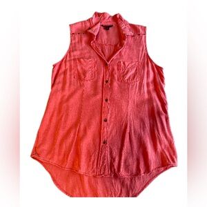 Rock & Republic Studded HiLo Tank Size Large